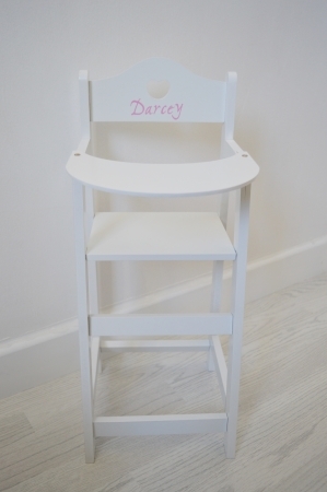 AYLA - Personalised Dolls High Chair