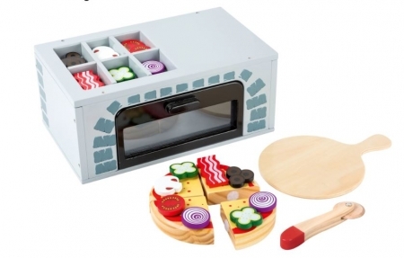 WOODEN PERSONALISED PIZZA OVEN SET