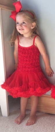 EMILY BALLET DRESS - RED