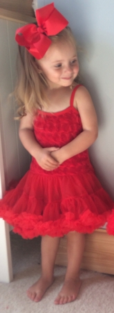 EMILY BALLET DRESS - RED