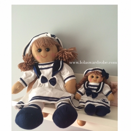 LARGE VINTAGE RAG DOLL - MAGGIE