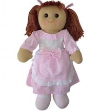 LARGE VINTAGE RAG DOLL - EMILY