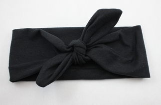 LOLAS VINTAGE STYLE HEADWRAP - BLACK