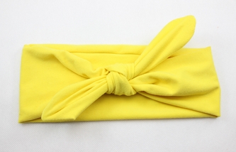 LOLAS VINTAGE STYLE HEADWRAP - YELLOW