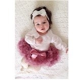 BABY BELLE (0-6m) VINTAGE DUSKY ROSE