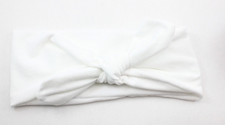 LOLAS VINTAGE STYLE HEADWRAP - WHITE