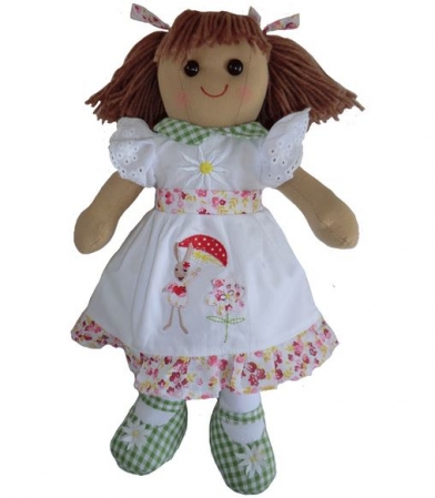 LARGE VINTAGE RAG DOLL - ISLA