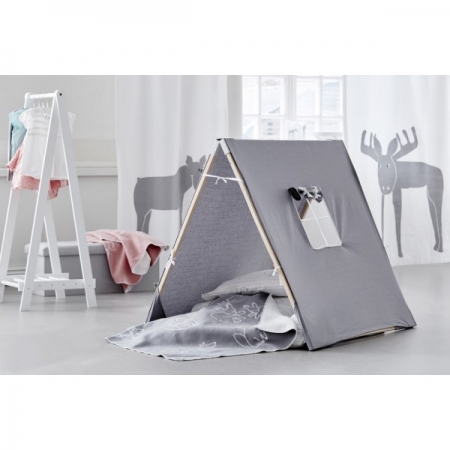 Grey Play Tent 100% cotton