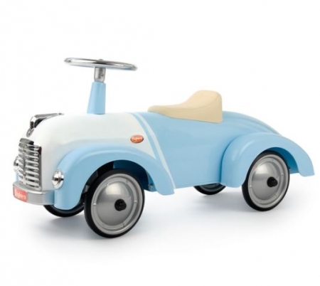 OLIVER - Baby Blue Vintage Ride On Car