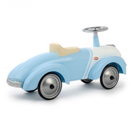 OLIVER - Baby Blue Vintage Ride On Car