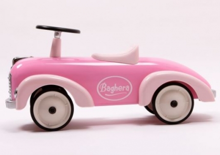 OLIVIA - Pink Vintage Ride On Car