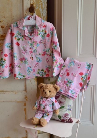 HANDMADE GIRLS VINTAGE PJ GIFT SET