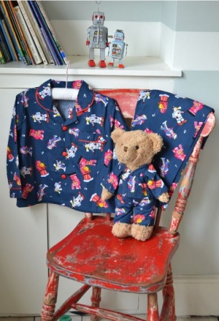 HANDMADE BOYS VINTAGE PJ GIFT SET