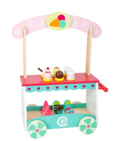 PASTEL PERSONALISED MINI ICE CREAM CART