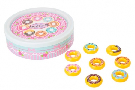 PASTEL WOODEN PLAY DONUTS