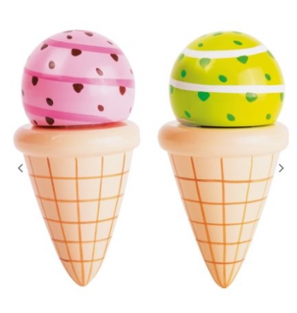 PASTEL WOODEN ICE CREAMS