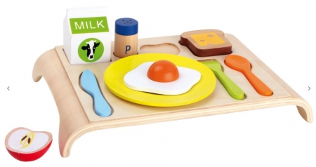 WOODEN PERSONALISED BREAKFAST SET