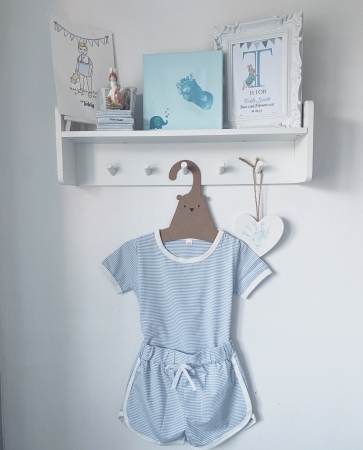 Retro Sports Set - Baby Blue